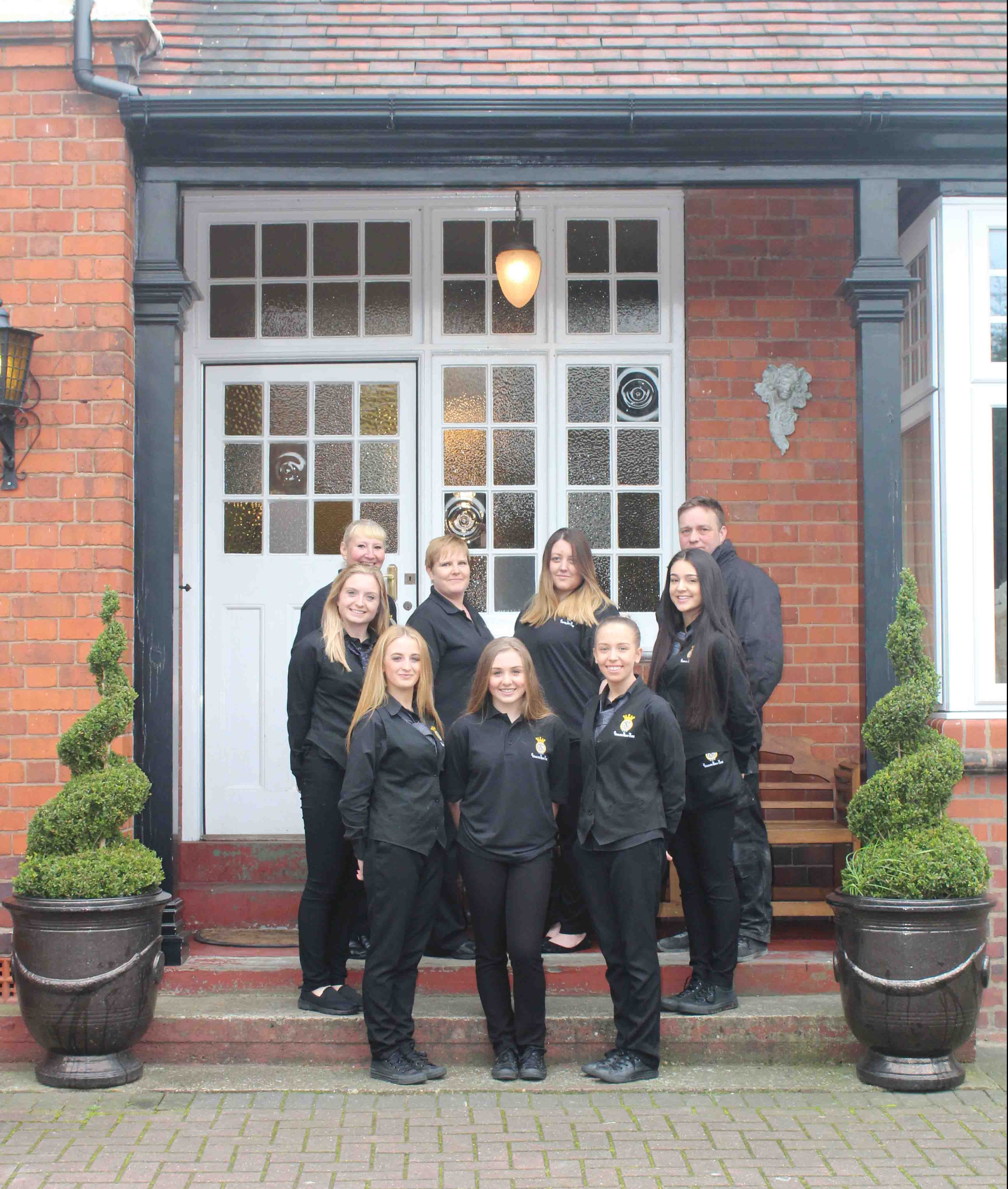 the staff at grimscote manor hotel